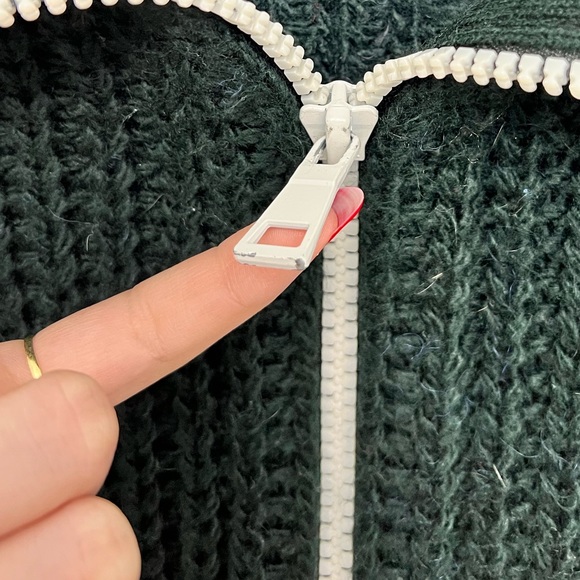 UO Sunny Collared Zip-Up Cardigan - Picture 10 of 10